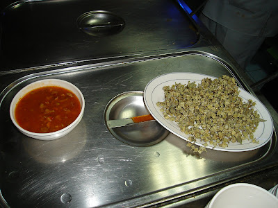 Day 7 : Konya; the dried baby okras on a string and the baby okra soup, a real treat.