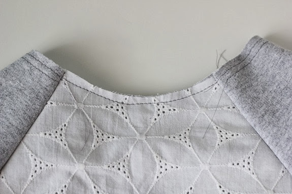 Picnic Blouse to Sweatshirt Tutorial Picnic Blouse to Sweatshirt Tutorial