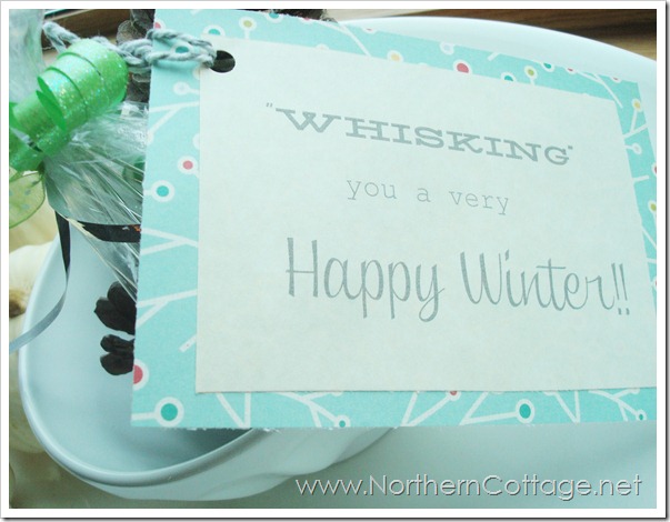 whisking a happy winter @ Northern Cottage.net