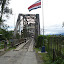 The famous bridge border. One lane, falling apart. No patrol after the hours of 7-5.. We needed our stamp though.