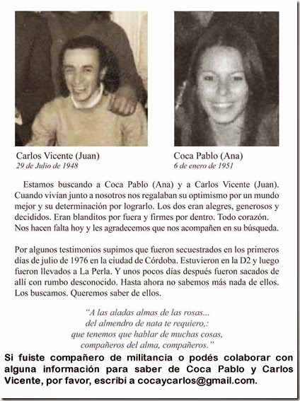 Busqueda Coca Pablo y Carlos Vicente