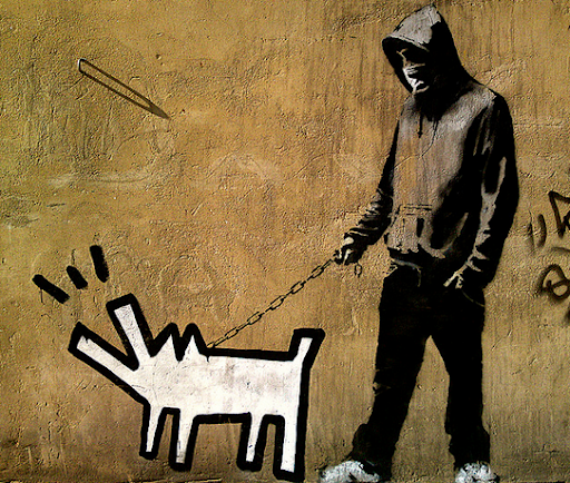Magnet Aimant Frigo Ø38mm Banksy Street Art UK Graffeur Graff Art 