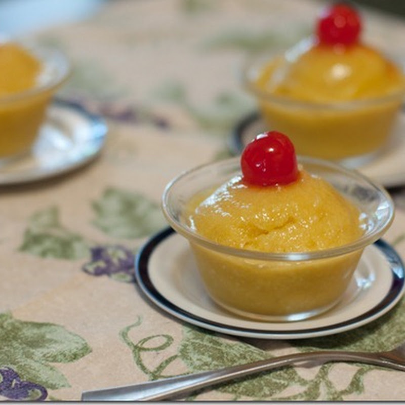 Citrus Melon Sorbet