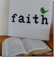 Faith with a verse