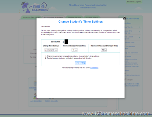 Time4Learning convinient parent tools Time4Learning convinient parent tools