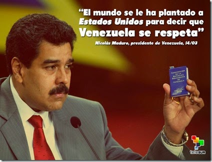 Maduro - Venezuela se respeta 2