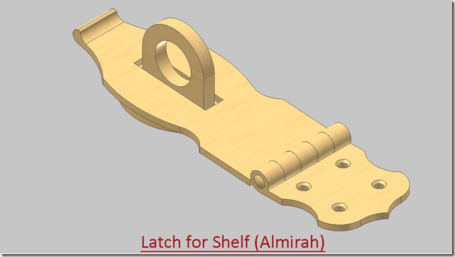 Latch for Shelf (Almirah)
