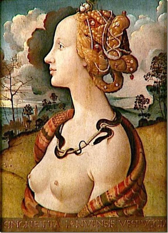 Piero de Cosimo, Simonetta Vespucci