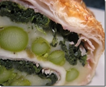 Strudel con asparagi 