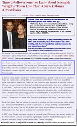 Obama and Wright DOWN LOW CLUB Trinity United Church of Christ Chicago