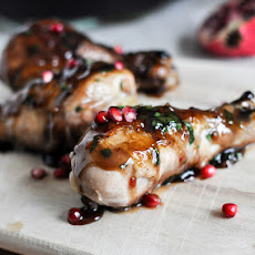Sweet and Sticky Pomegranate Chicken