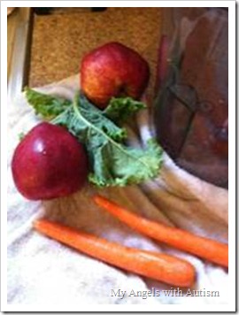 Our typical ingredients for the children's morning juice Our typical ingredients for the children's morning juice