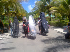 Arrival in Male Airport