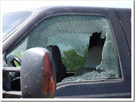 smashed window smashed window