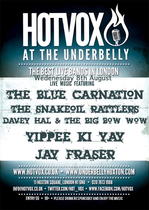 8th August 2012 Underbelly