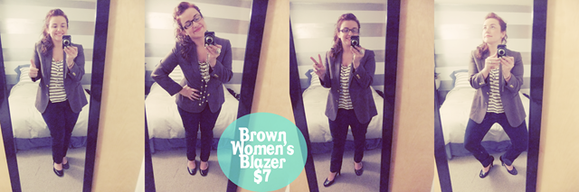 Brown Blazer