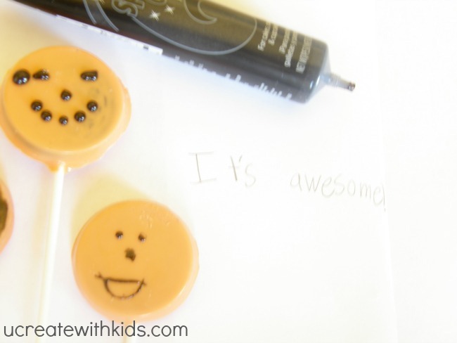 diy oreo jack-o-lantern