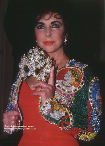 I love to see her in this Versace bolero.(Getty)