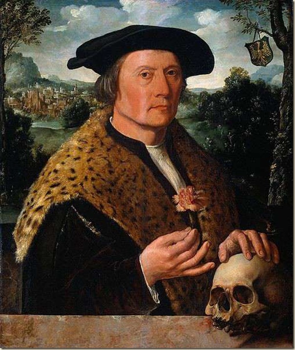 Dirck Jacobsz, Homme à l’œillet