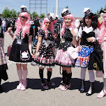 pink wig team in Toronto, Canada 