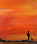 Wanda Grice "Sunset" Acrylic