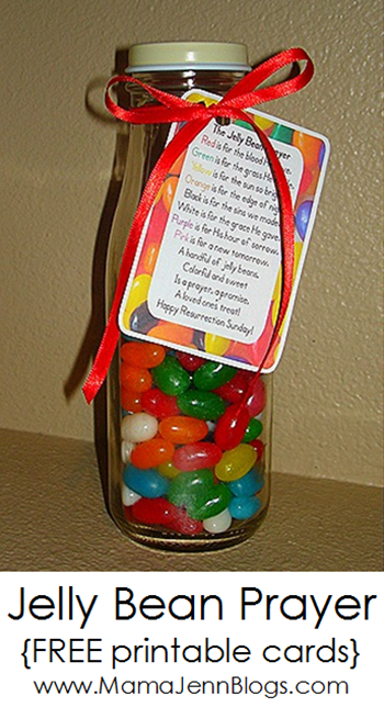 The Jelly Bean Prayer {with FREE printable cards} The Jelly Bean Prayer {with FREE printable cards}