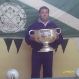 John Jordan with the Cup