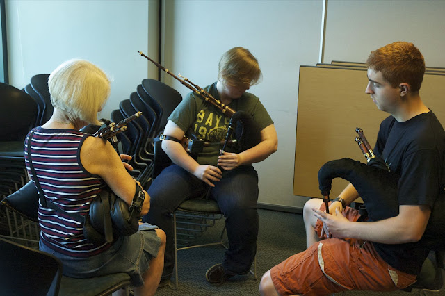 Scottish smallpipers