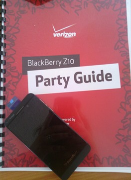 #BlackBerryZ10 @VerizonInsider Party #BlackBerryZ10 @VerizonInsider Party
