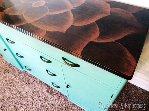 Shading with Stain {Sawdust & Embryos} Shading with Stain {Sawdust & Embryos}