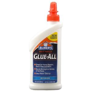 Glue comes in a must-have for items too fragile to nail. (homedepot.com)