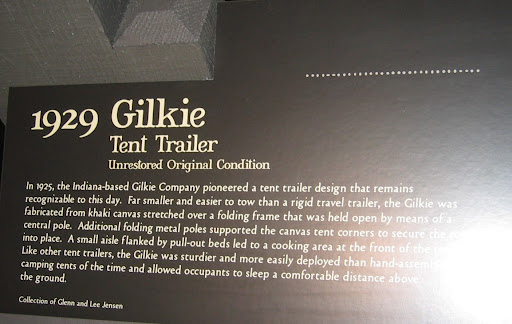 1929 Gilkie Tent Trailer Info