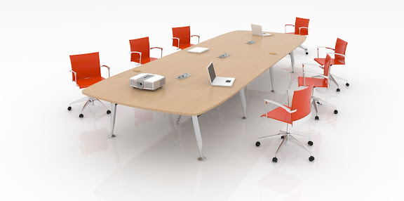 MESA DE JUNTAS MADERA