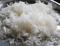 Grated radish
