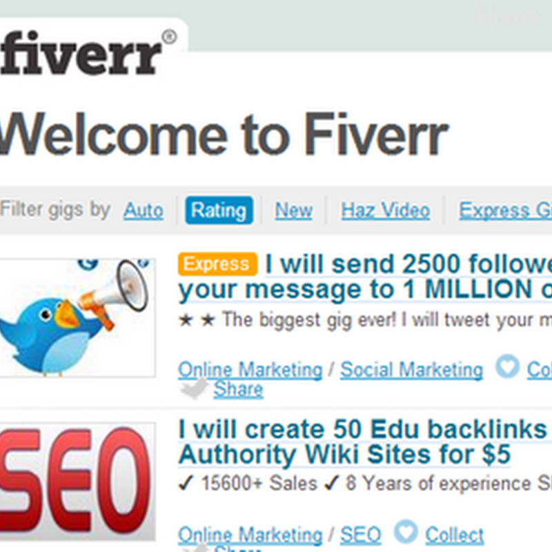 Advertising and Promoting Art With Fiverr