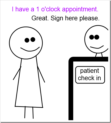 i have an appointment