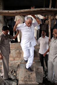 ಶಿಕಾರಿಪುರ ಸ್ಥಳ ಪರಿಶೀಲನೆ