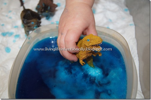 Interactive Dinosaur Pond for Sensory Play Interactive Dinosaur Pond for Sensory Play