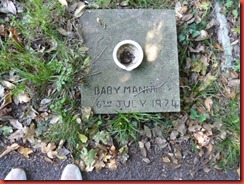 baby's grave
