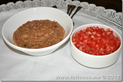 وصفة الفول المدمس من www.fattoush.me