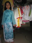 Áo dài truyền thống cho bé Áo dài truyền thống cho bé