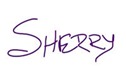 SHERRY SIGNATURE SHERRY SIGNATURE