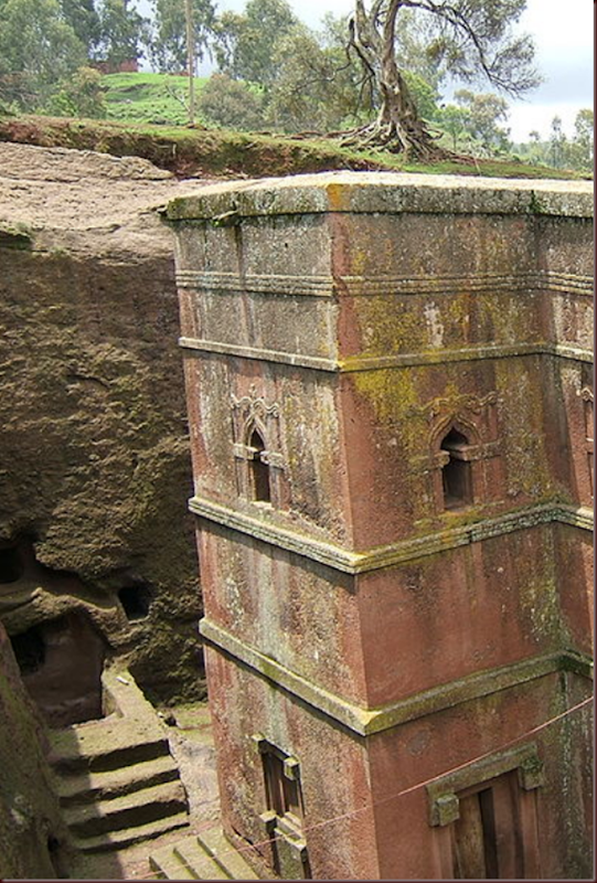 Iglesia de San Jorge, Lalibela, Etiopía Iglesia de San Jorge, Lalibela, Etiopía