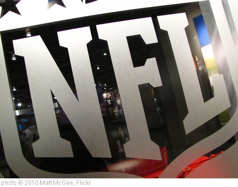 'NFL logo' photo (c) 2010, Matt McGee - license: http://creativecommons.org/licenses/by-nd/2.0/