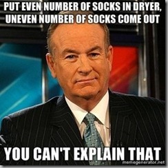 O'Reilly socks