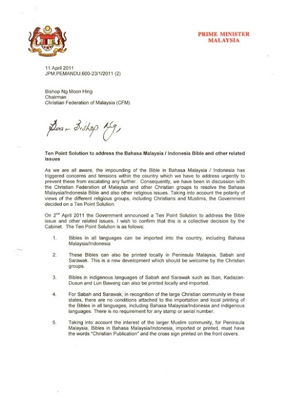 ALKITAB - PM's Letter - 11 April 2011.01