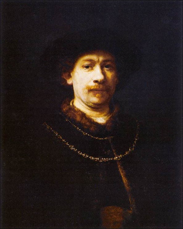Rembrandt, Autoportrait
