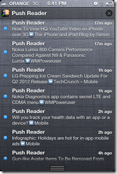Push Reader - Notification Center