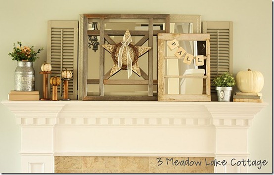 friday feature--fall mantel from 3 meadow lake cottage blog friday feature--fall mantel from 3 meadow lake cottage blog