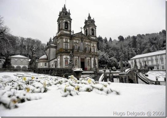 Bom Jesus com neve